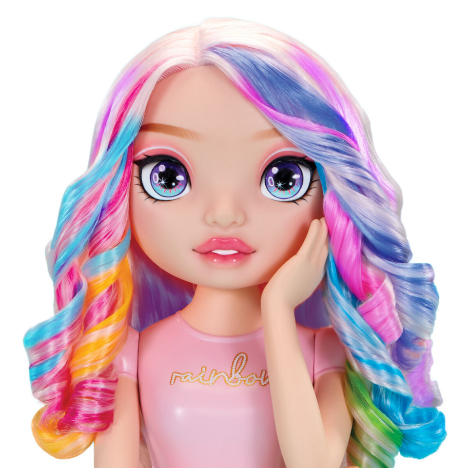 MGA mängunukk Rainbow HIgh Styling Head Playset, Schmink- und Frisierkopf