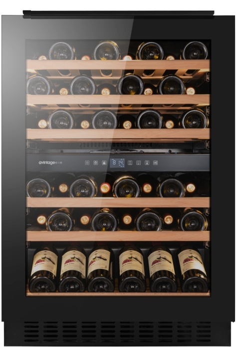 Avintage integreeritav veinikülmik AVU61D88 Wine Cooler, must