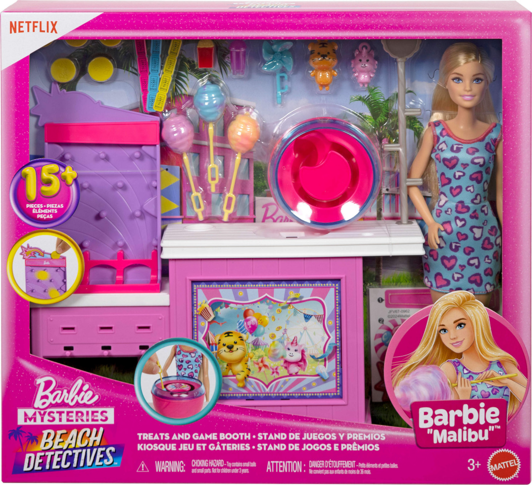 Barbie müsteeriumide maiustuste ja mängude kiosk