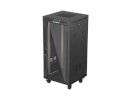 Lanberg serverikapp Standing 19" 24U Rack Installation Cabinet 600×600 must with Glass Door and LCD (Flat Pack) V2 600x600 FF01-6624-12B