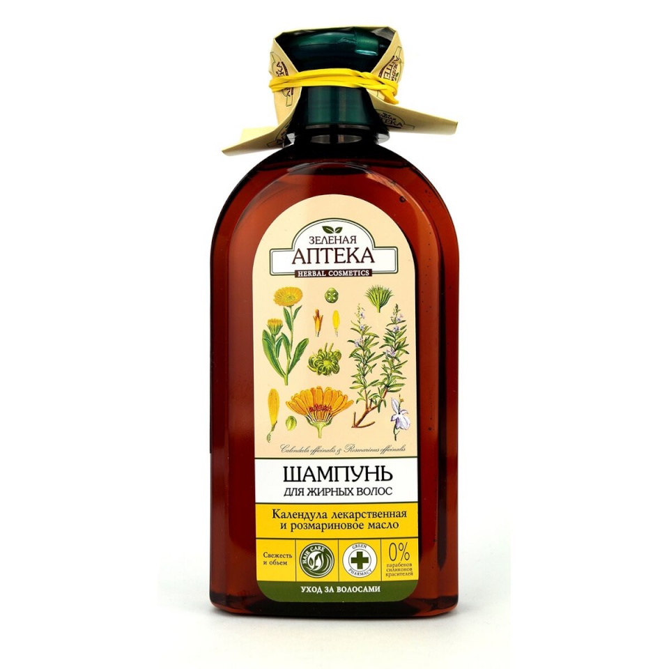 Green Pharmacy šampoon rasvastele juustele Rosmariin 350ml