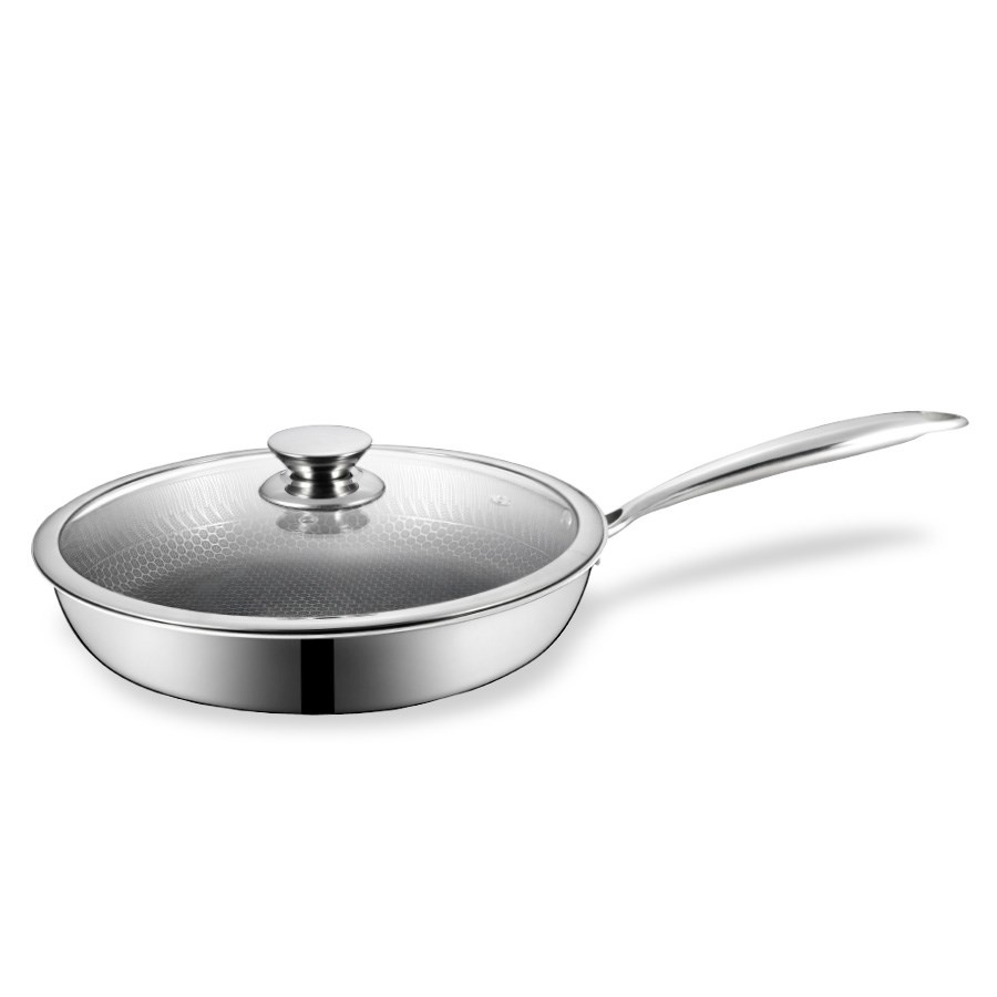 Maestro pann MR-1216-28 Frying Pan with Lid, 28cm 