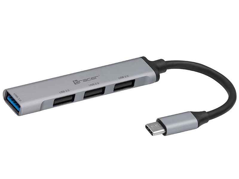 Tracer HUB USB 3.0 H40 4 ports, USB-C, hall