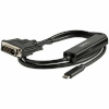Startech USB C -DVI-D Kaabel CDP2DVIMM1MB must 1 m