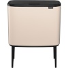 Brabantia prügikast Bo Touch Bin 11+23L Soft Beige, beež