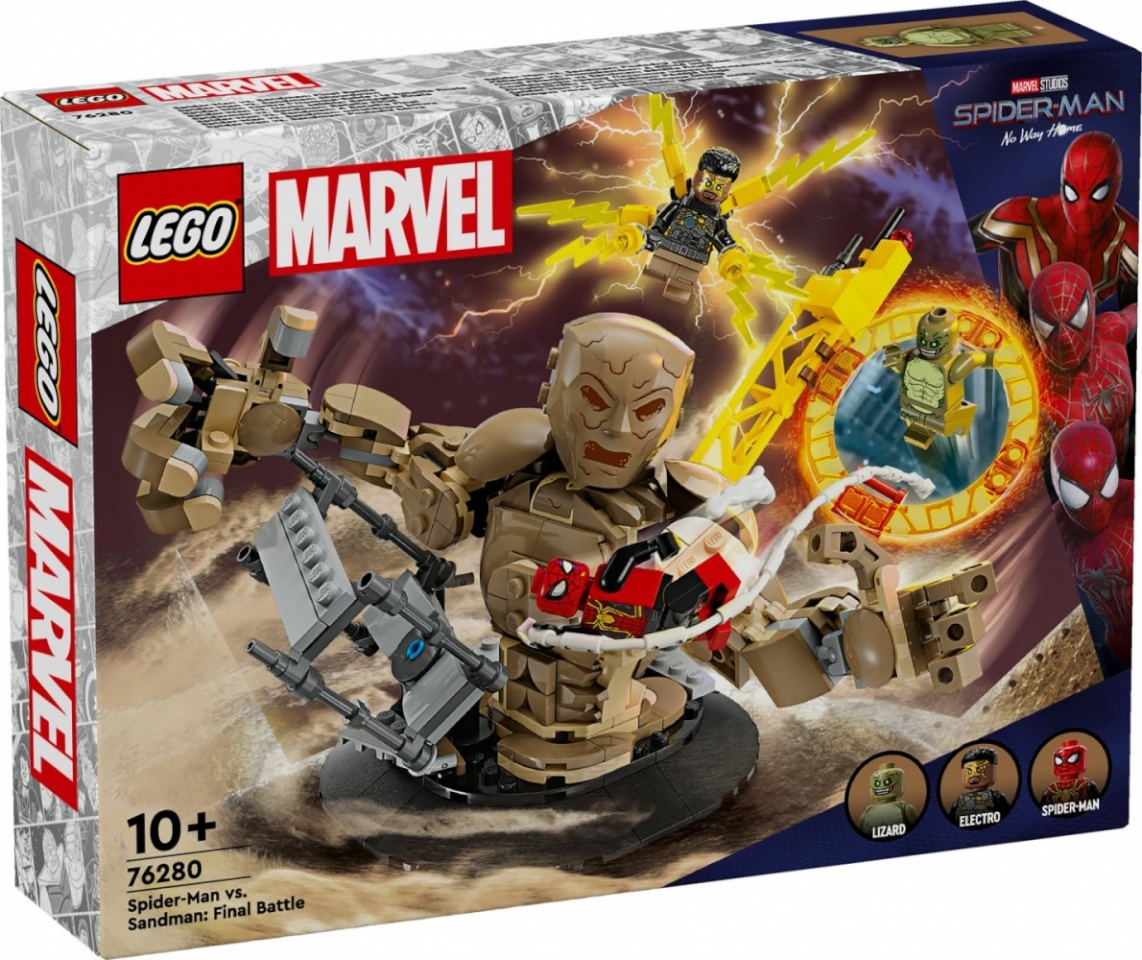 LEGO klotsid 76280 Marvel Super Heroes Spider-Man vs. Sandman: Showdown