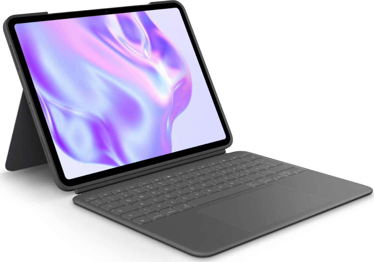 Logitech kaitsekest Combo Touch iPad Pro 13" 7Gen (2024) hall QWERTZ
