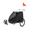 Thule jalgrattahoidik Coaster XT lapsevanker, must