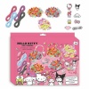 Käe- ja kaelavõrude meisterdamise komplekt Hello Kitty Mitmevärviline