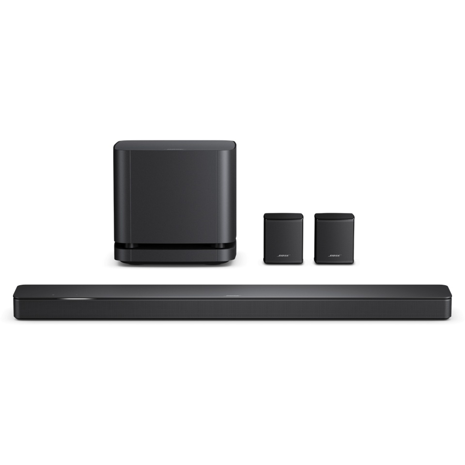 Bose Smart Soundbar+bassimoodul 500+surround kõlarid must