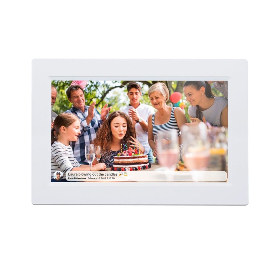 Denver digitaalne pildiraam Frameo PFF-1015W, 25.4cm, 10,1" valge