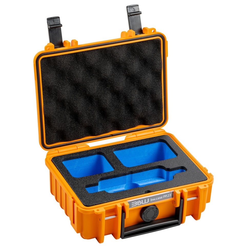 B&W kohver action.case PP.23 oranž for Insta360 X3