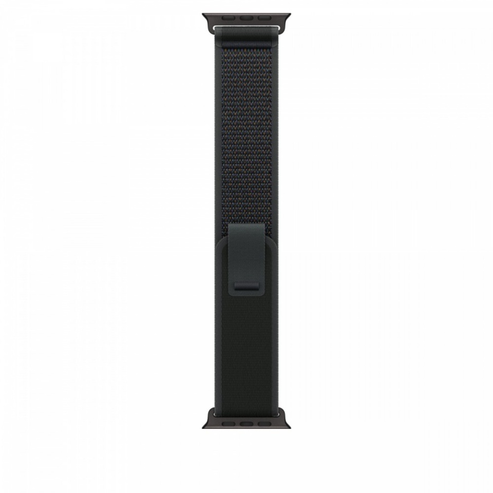 Apple kellarihm Watch Black Trail Loop 49 mm - M/L - Black Titanium Finish