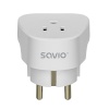SAVIO AP-01 power adapter/inverter Indoor valge
