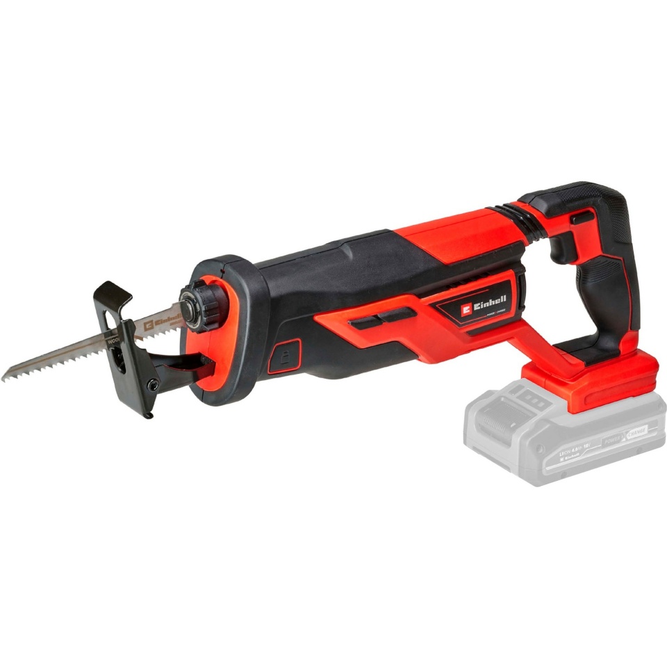 Einhell mõõksaag 4326290 Power X-Change Cordless Universal Reciprocating Saw TE-AP 18/26 Li - Solo, 18V, punane/must