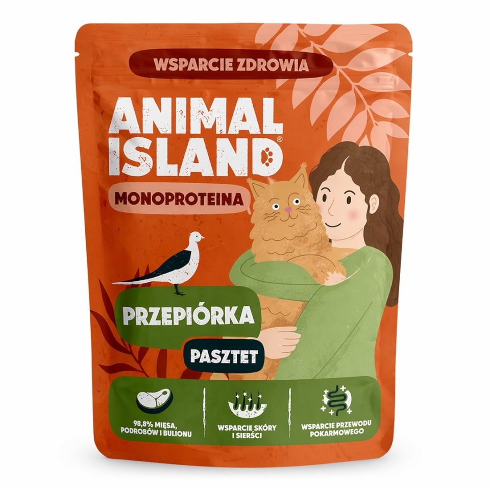 Animal Island kassitoit Mono Quail, 100g