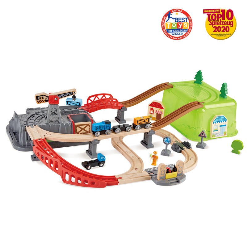 Hape Eisenbahn-Baukasten-Set | E3764