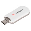 Verbatim mälupulk Plectra valge 256GB USB-C Flash Drive 30230