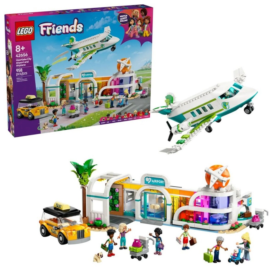 Lego klotsid konstruktor FRIENDS 42656 Heartlake City Airport 958-osaline