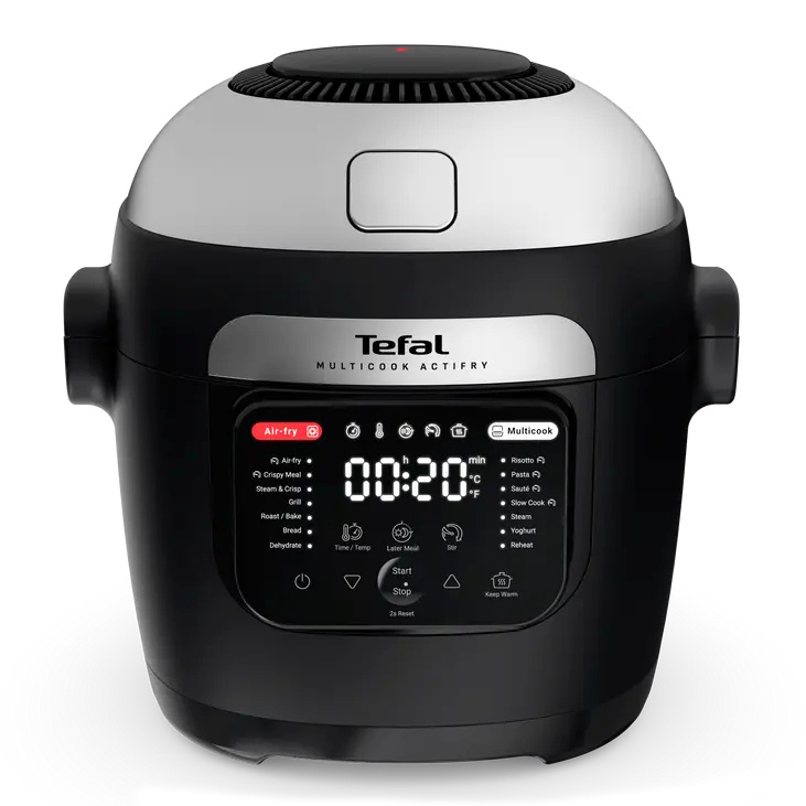 Tefal multikeetja ja kuumaõhufritüür MY741CF0 Actifry Air Fryer and Multicooker, 6L, must