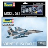 Revell Plastic model Boeing F15C Eagle 1:72 set