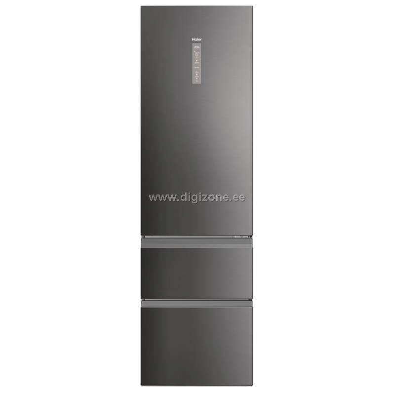 Haier külmik HTW7620DNMP Refrigerator 3D 60 Series 7, No Frost, 414 L, 205 cm, roostevaba teras