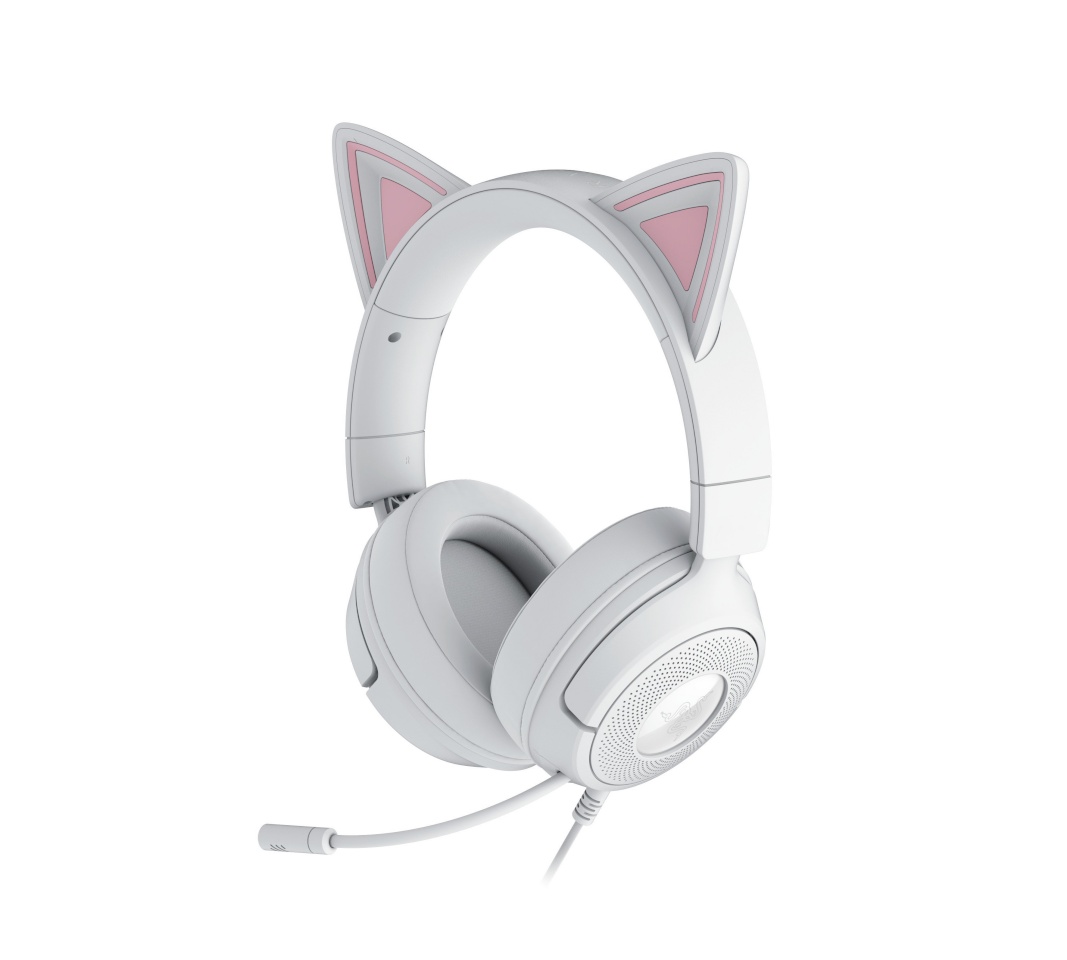 Razer kõrvaklapid Kraken Kitty V3 X Gaming Headset White, valge