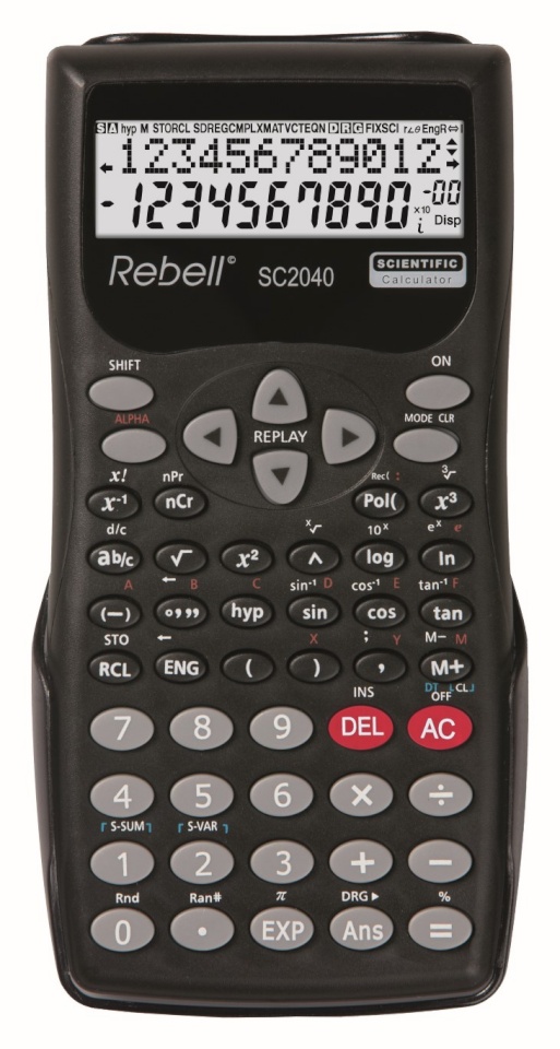 Rebell kalkulaator Scientific SC2040