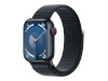 Apple Watch Series 9 GPS + Cellular 41mm Midnight Aluminium Case with Midnight Sport Loop Apple