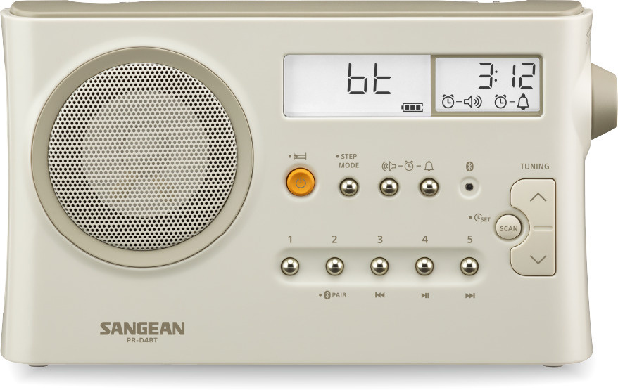 Sangea raadio PR-D4BT AM/FM- Bluetooth beež