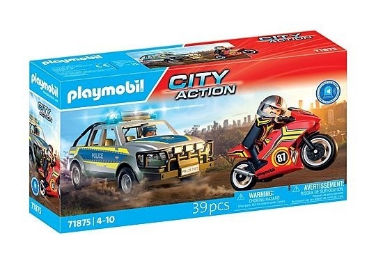 Playmobil klotsid 71875 Police Chase with Pick-U p Truck