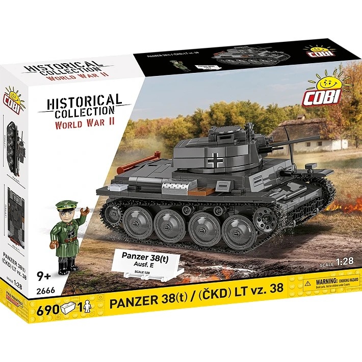 Cobi klotsid Blocks Panzer 38 VZ.38 690 elements