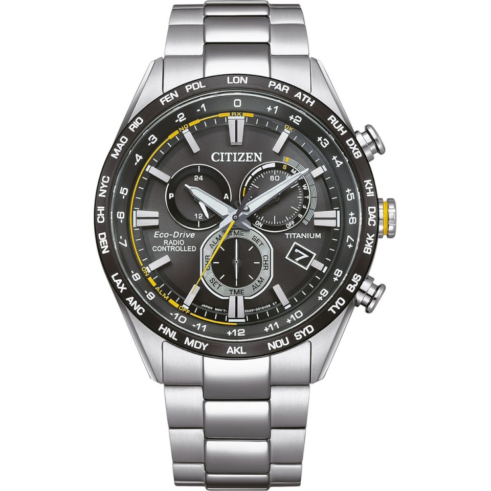 Citizen meeste kell H660 SUPER TITANIUM Hõbedane (Ø 44mm)