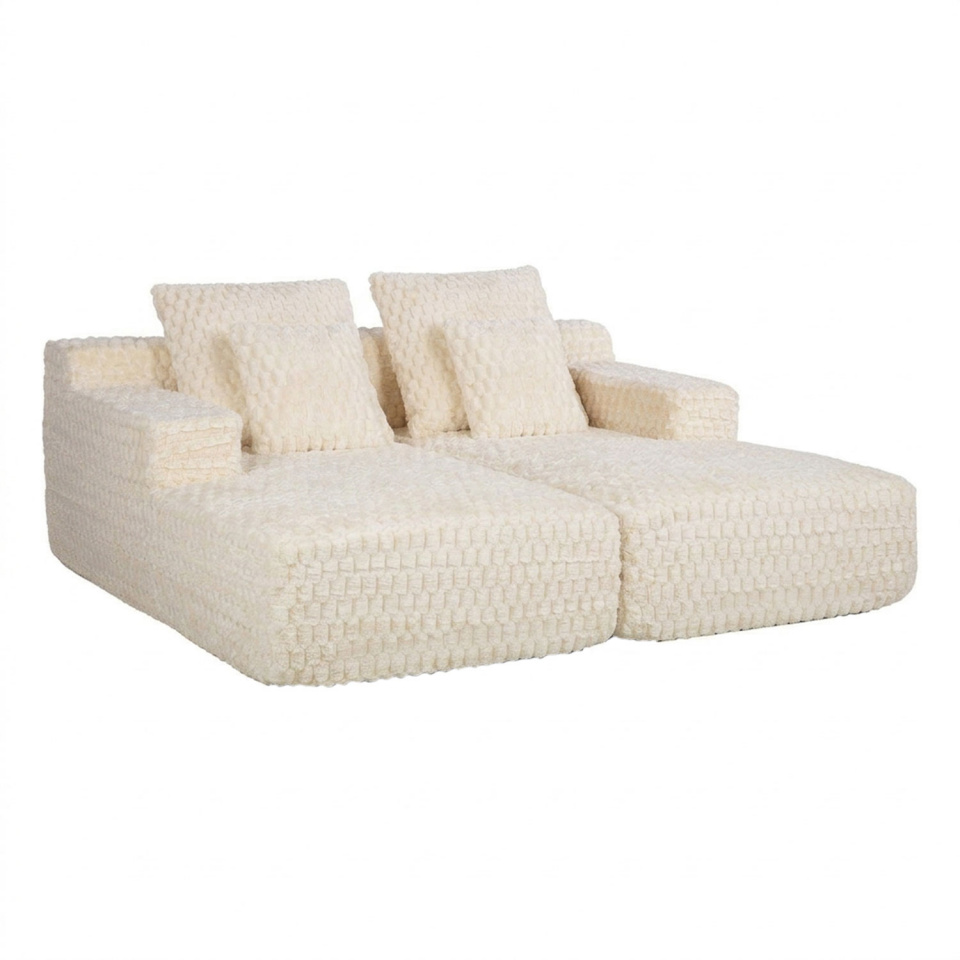 H4Y diivan FIZZY, 186x162x65cm, valge