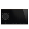SMEG pliidiplaat PM6954R Dolce Stil Novo, 1 x gaas, 4 x induktsioon, 2 x Multi tsoon, 90cm, must/vask, lõigatud serv