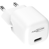 Ansmann laadija Home Charger HC120PD GaN Mini, 3A/20W USB-C 1001-0153