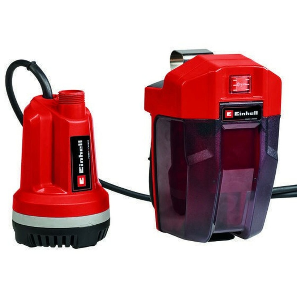 Einhell veepump GE-PP 18 RB Li-Solo Cordless Clear Water Pump, punane/must