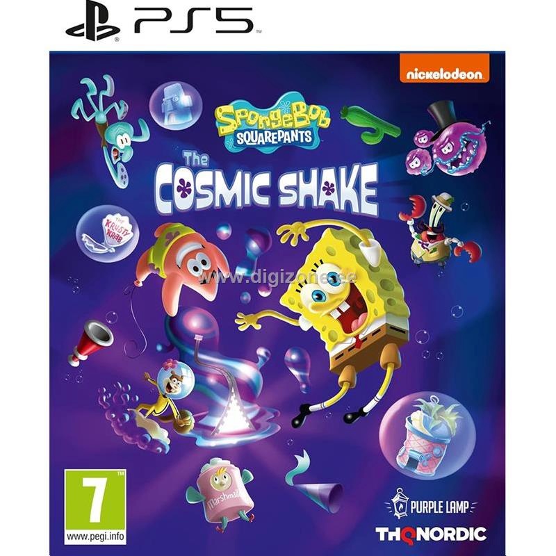 PlayStation 5 mäng SpongeBob SquarePants: The Cosmic Shake