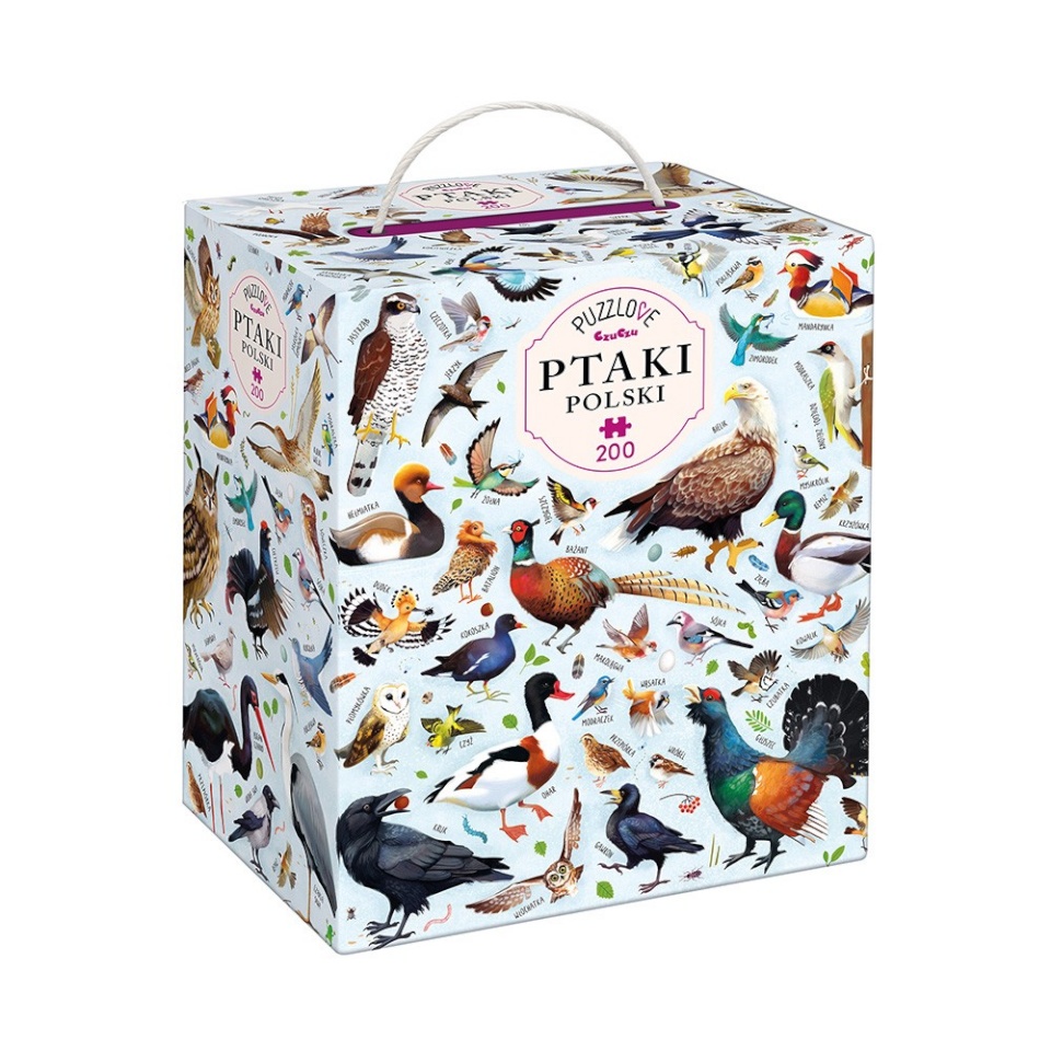 CzuCzu pusle Puzzlove Birds 200-osaline
