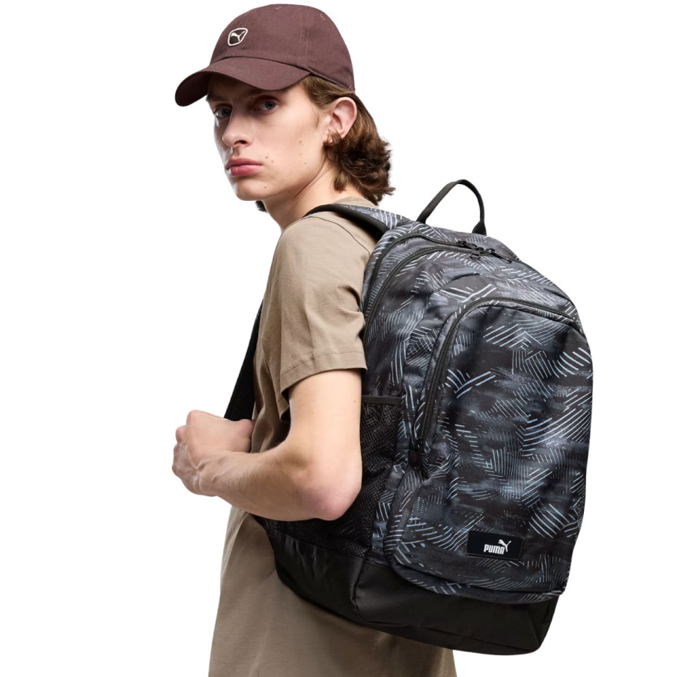 Puma seljakott Academy hall-must Aop 91150 26