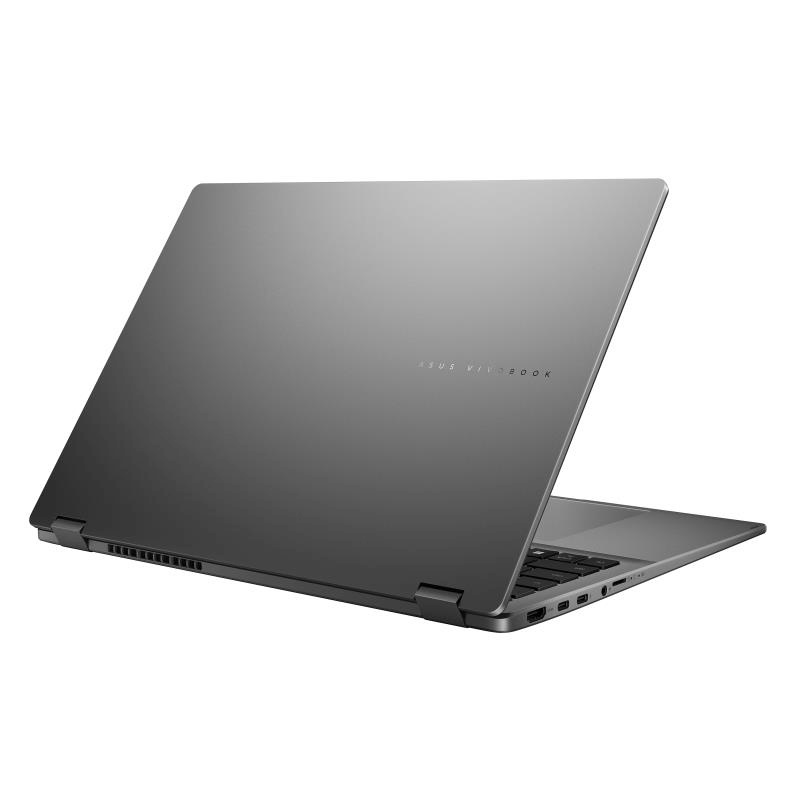 Asus sülearvuti Vivobook 16 Flip TP3607SA-RJ033W | Matte hall | 16" | OLED | Touch | 3K | 2880x1800 pixels | Glossy | Ultra 7 | 256V | 16 GB | LPDDR5X | 1TB HDD | Arc Graphics | Windows 11 Home | 802.11be | Bluetooth version 5.4 | Keyboard language U