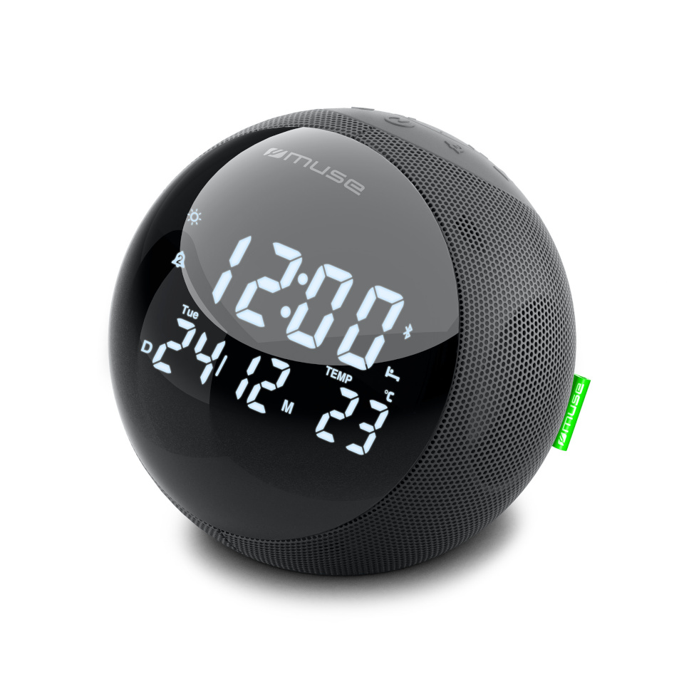 Muse raadio | Clock Radio with Alarm Function | M-197 BT | Bluetooth | FM Radio | Wireless connection