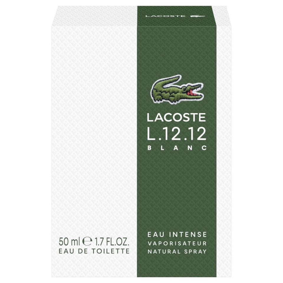 Lacoste meeste parfüüm L.12.12 Blanc Eau Intense EDT 50ml