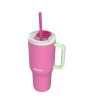 Tumbler THERMO CUP RIO W STRAW BUBBLE MINT 950ML