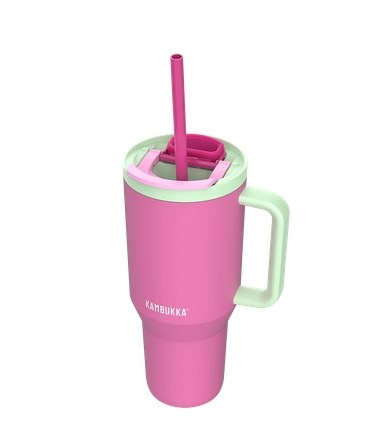 Tumbler THERMO CUP RIO W STRAW BUBBLE MINT 950ML