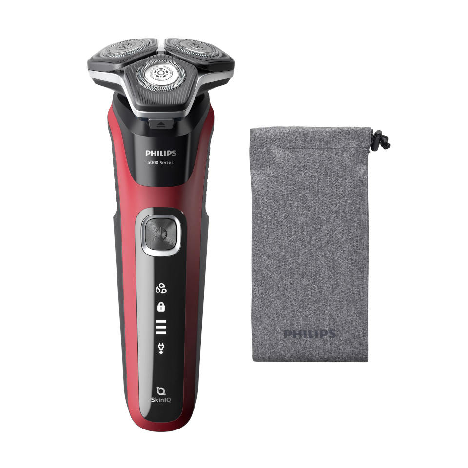 Philips pardel S5883/10 Series 5000 Men's Shaver, punane