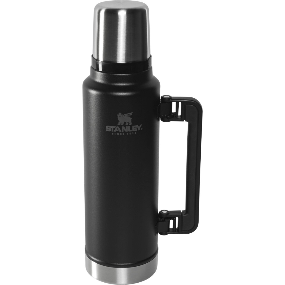 Stanley termospudel Classic Bottle L 1,4 L Matte must Pebble
