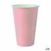 Algon klaaside komplekt Ühekordne Papp roosa 7tk 450ml (16tk)