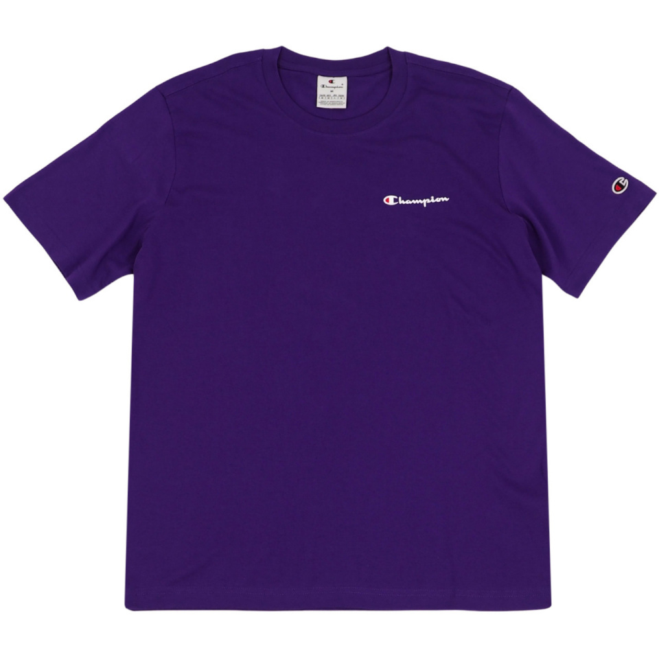 Champion T-särk meestele SS Tee violetne 220264 VS025 suurus S