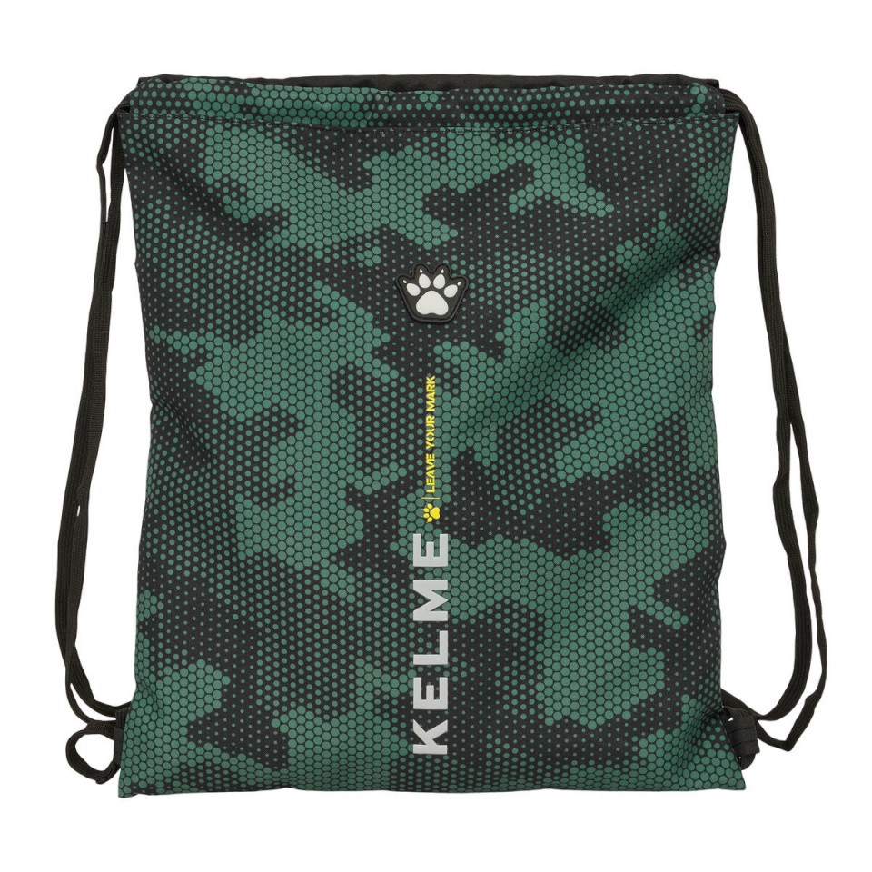 Kelme paeltega seljakott Camo must roheline 35x40x1cm